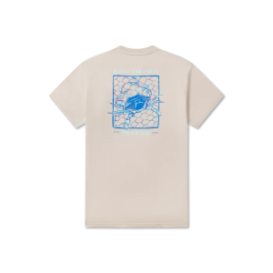 Youth Blue Crab Tee - Ash Gray
