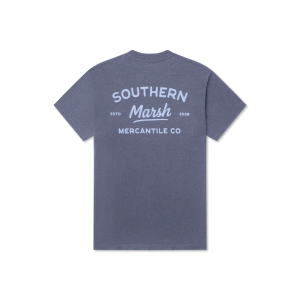 Branding - Mercantile Tee - Washed Navy