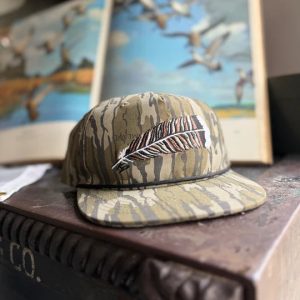 Turkey Feather Rope Hat - Bottomlands
