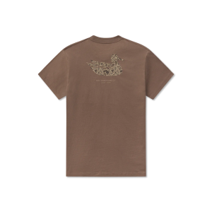 Duck Originals Tee Camo- Carajillo Brown
