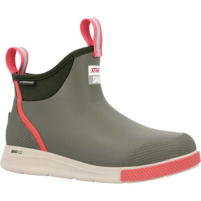 Women's Sport 6" Deck Boot - Olive