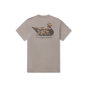 Vintage Duck Decoy - Dark Grey