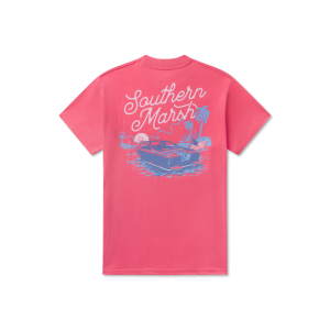 Freedom Tee -  Hibiscus Pink