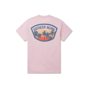 Fading Fast Tee- Washed Camellia