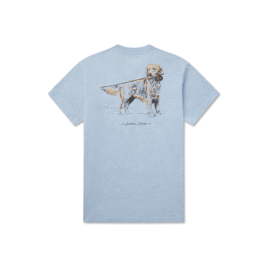 Golden Days Tee- Washed Sky Blue
