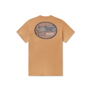 Heritage Engraved Tee - Camel