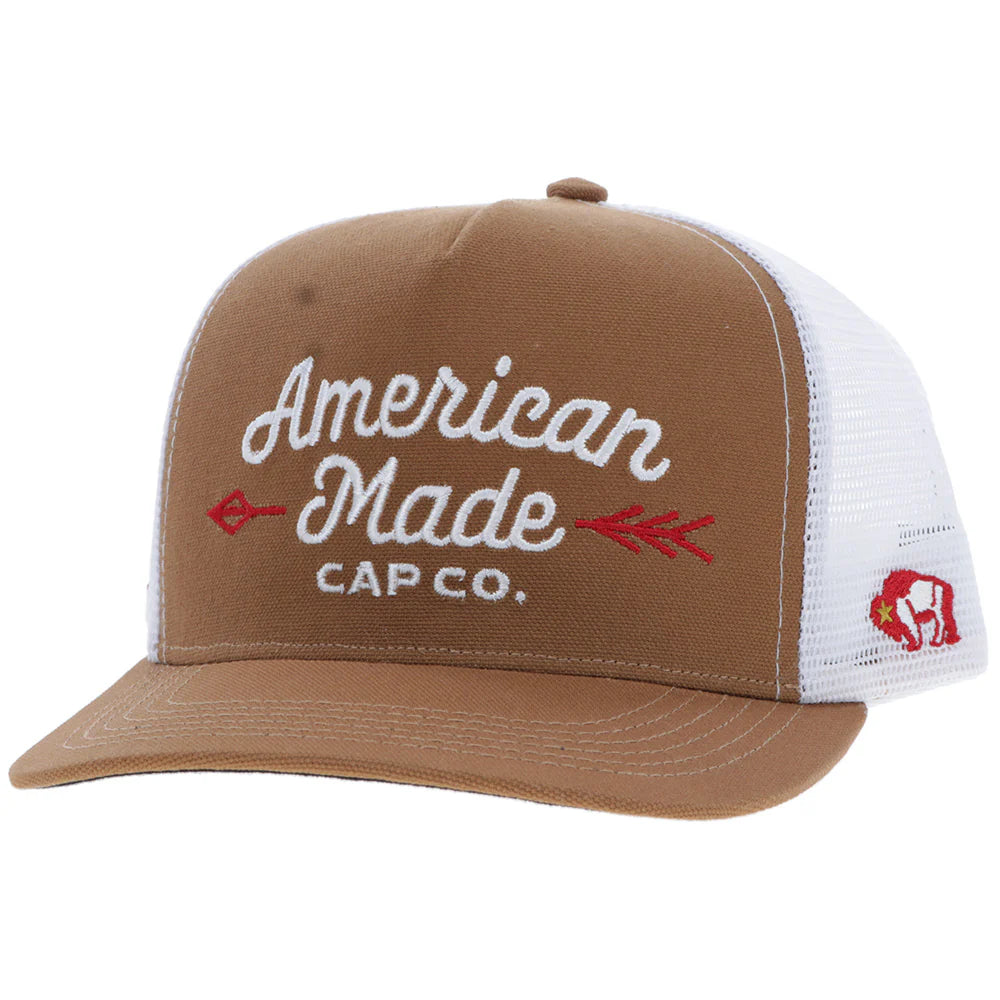 "AMCC" Hat - Tan/White