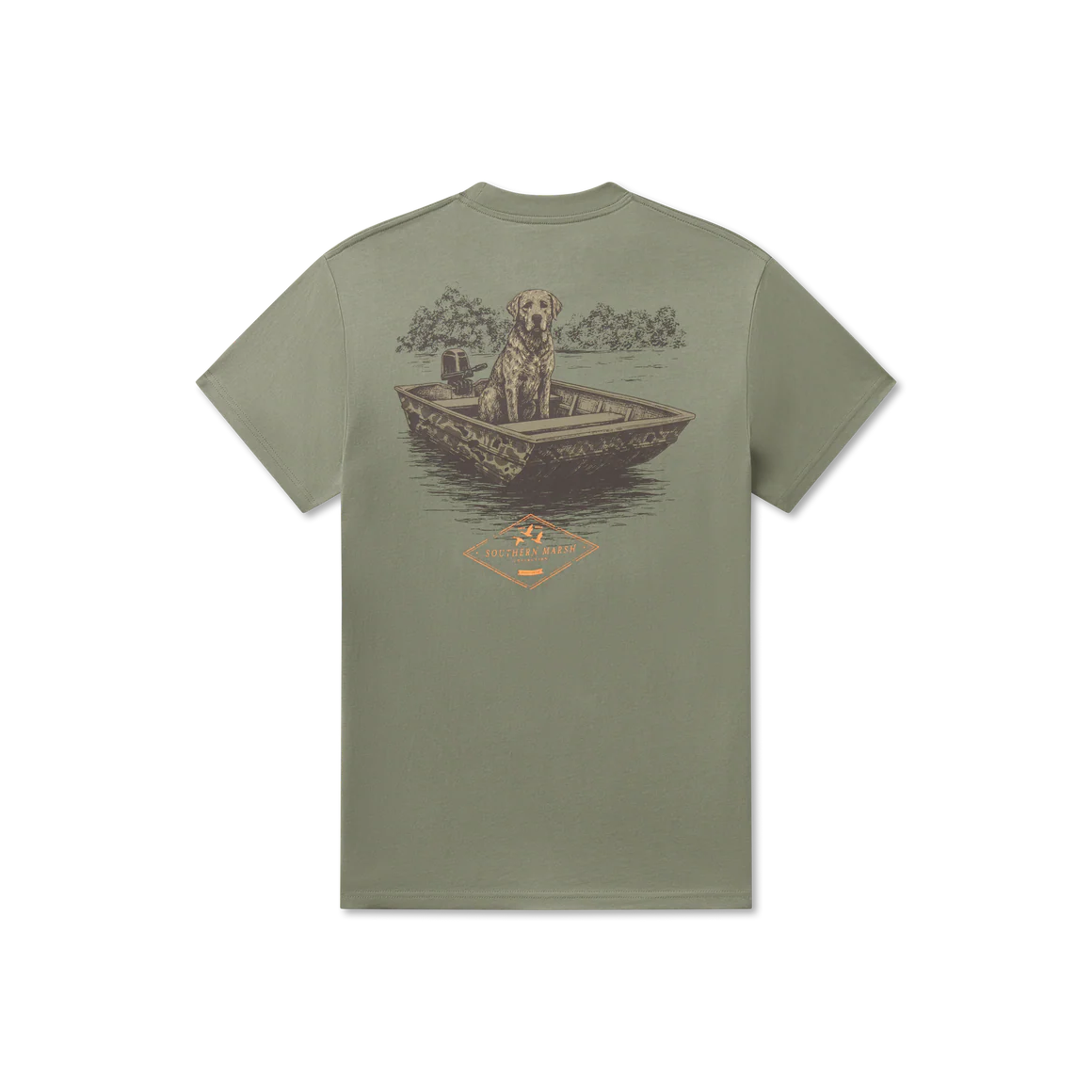 Patient Pup Tee - Bay Green