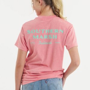 Trademark Tee - Washed Rhubarb