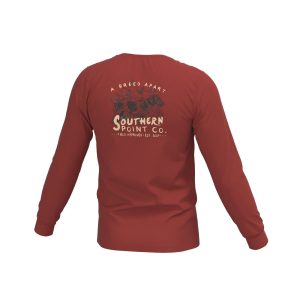 A Breed Apart Long Sleeve Pocket Tee - Chili Oil