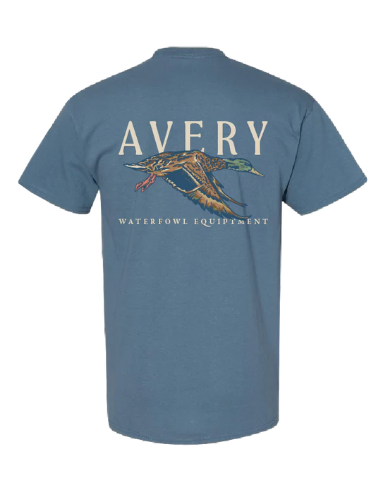 Avery Painted Mallard T-Shirt - Slate