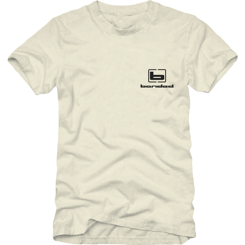 Banded Duck Dog Sketch Graphic Hunting T-Shirt - Image 2
