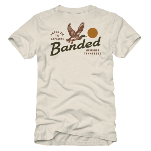 Banded Memphis Heritage Waterfowl Hunting T-Shirt - Ivory