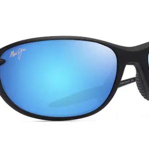 Ho'okipa Ultra R Matte Black w/ Blue Hawaii Lenses