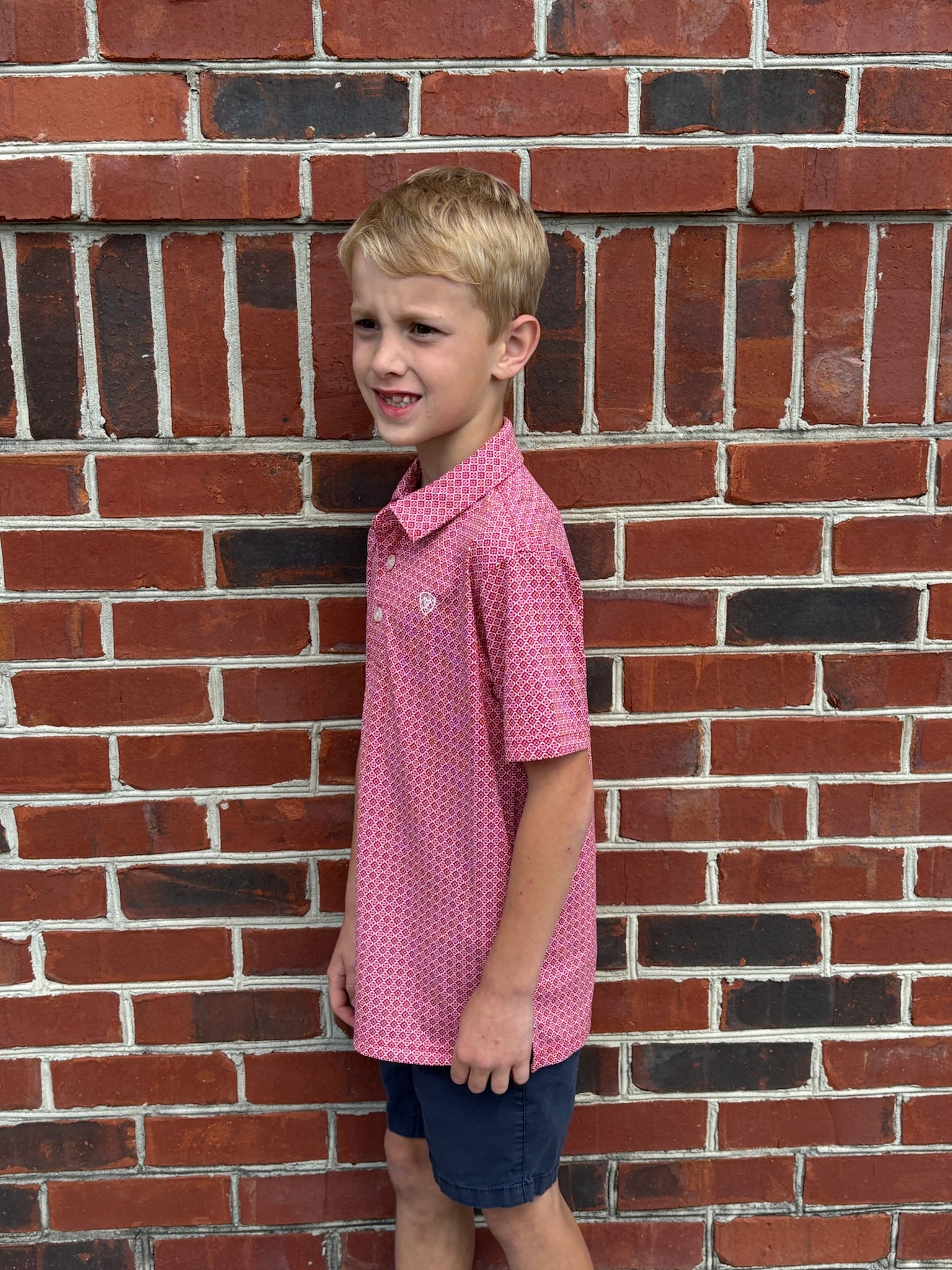 Youth All Over Print Polo - Scooter - Image 6