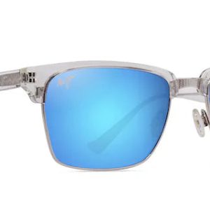 Kawika XL Shiny Crystal w/ Blue Hawaii Lenses