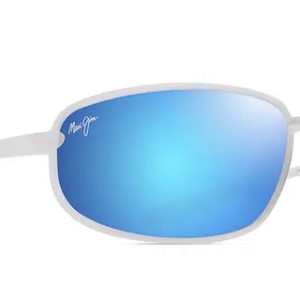 Ho'Okipa Ultra R Lite Matte Crystal w/ Blue Hawaii Lenses