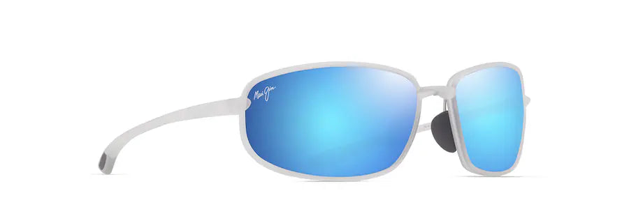 Ho'Okipa Ultra R Lite Matte Crystal w/ Blue Hawaii Lenses