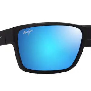 Uila Matte Black w/ Blue Hawaii Lenses