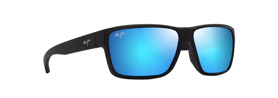 Uila Matte Black w/ Blue Hawaii Lenses