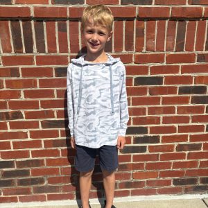 Youth Snow Camo Performance Hoodie