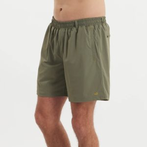 Billfish Lined Performance Short - Dark Olive