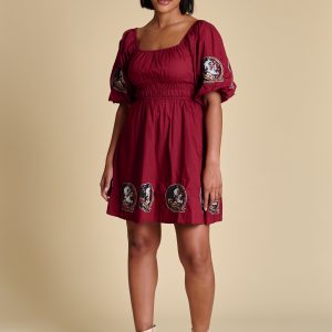 The Puff Sleeve Dress - FSU