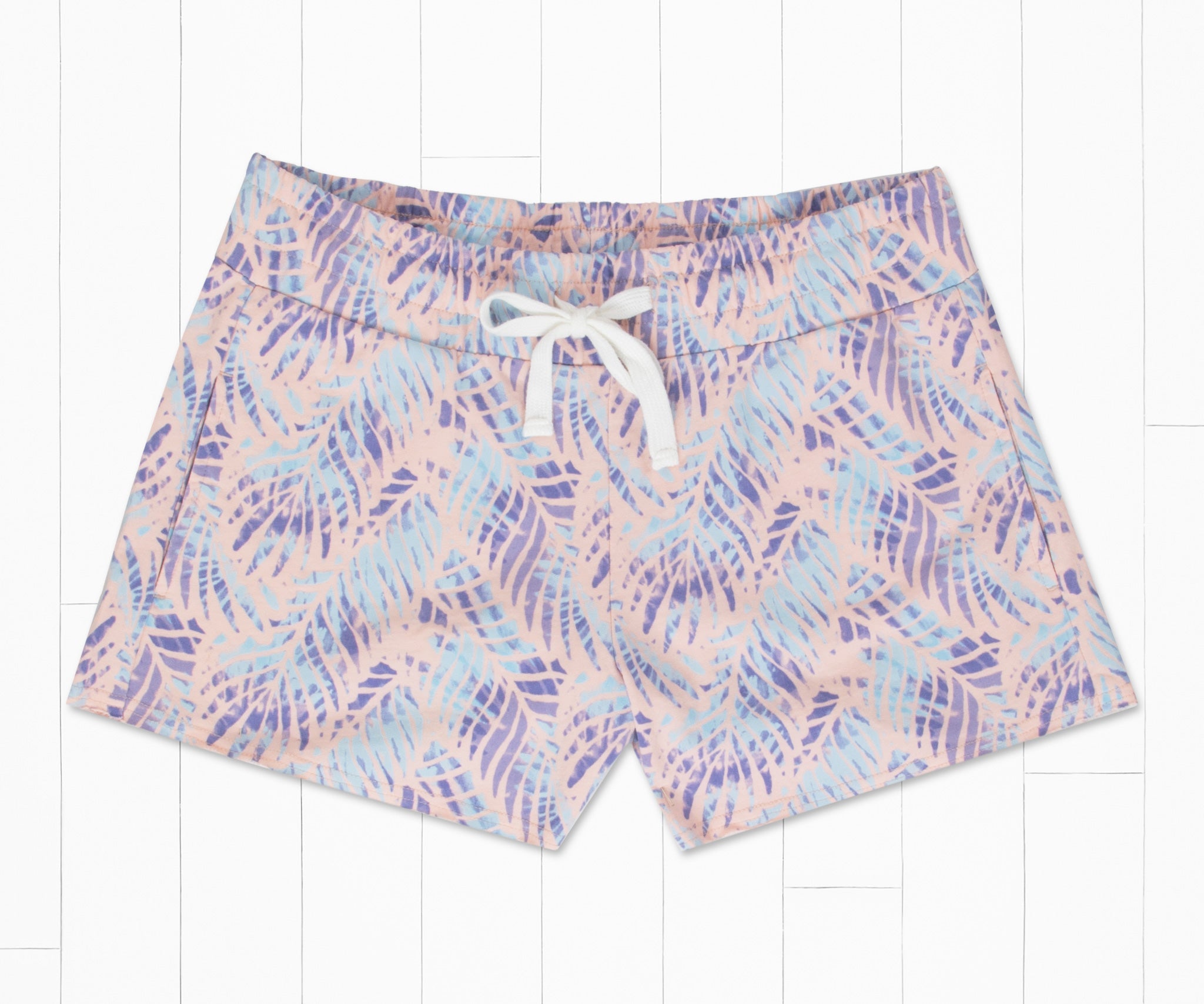 Playa Seawash Terry Shorts Purple and Peach