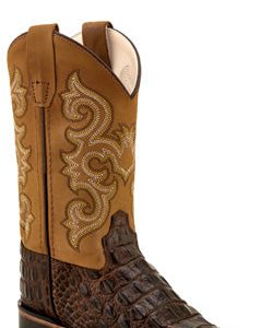 Old West Boy's Gator Boots