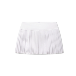 Jane Pleated Active Skirt - White
