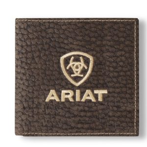 Bifold Bullhide Embroidered Logo Wallet