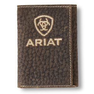 Trifold Bullhide Embossed Wallet