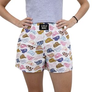Boxer Short - White Hat