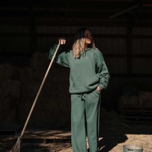 Butter Hoodie - Pine Green