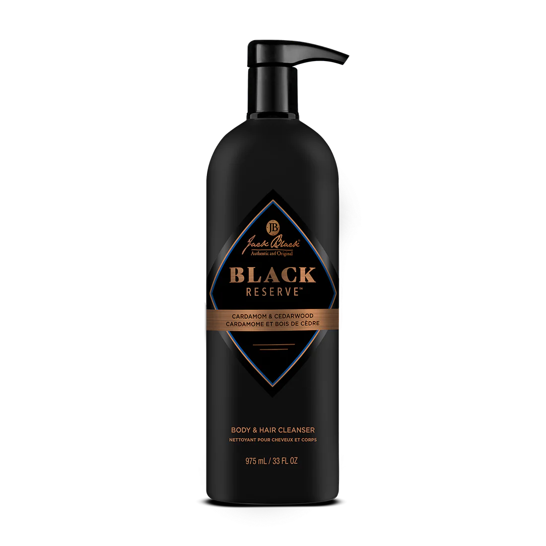 Black Reserve™ Body & Hair Cleanser - Cardamom & Cedarwood 33 oz