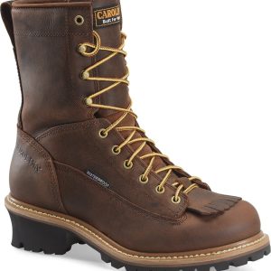 Carolina Men's 8" Waterproof Steel Toe Lace To Toe Logger