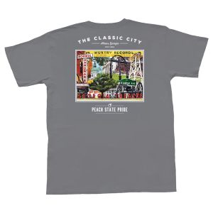 Classic City Establishments Short Sleeve Pocket Tee - Granite