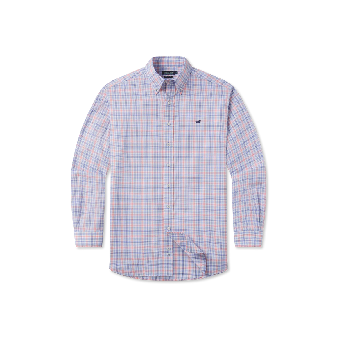 Odessa Performance Dress Shirt - Lilac/ Peach