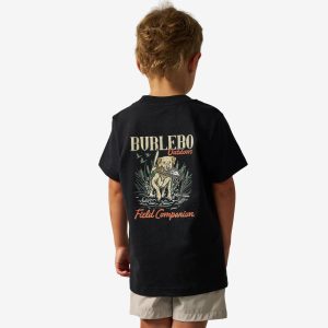 Youth Short Sleeve Tee - Field Companion - Black