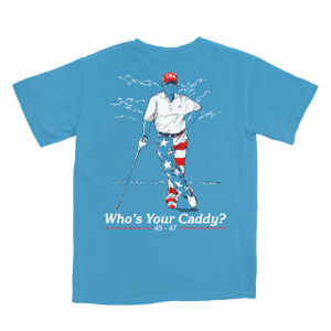 Who's Your Caddy 47 Tee - Royal Caribe