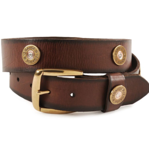 Nocona 12 Gauge Shell Leather Belt