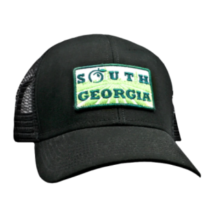 Peach State Pride South Georgia Trucker Hat - Black