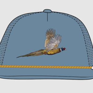 Pheasant Flight PF Flat Brim Hat