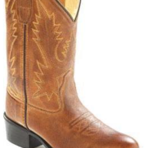 Old West Tan Kids Boots