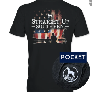 Patriotic Fishing – Pocket Tee