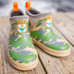 Kids Camo Buoy Boots