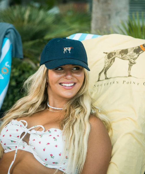 Chino Relaxed Pointer Hat - Washed Navy