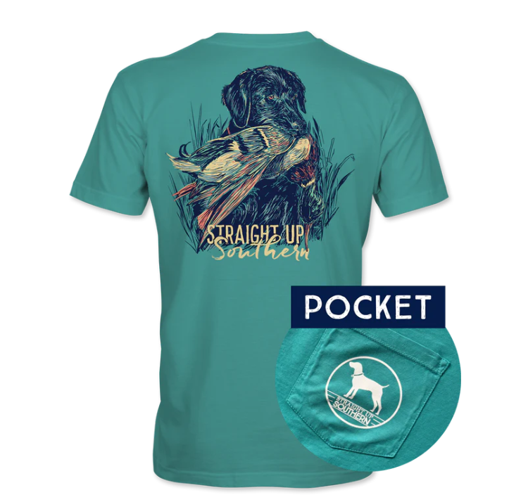 Lab With Duck-Seafoam