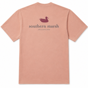 Authentic Tee - Salmon