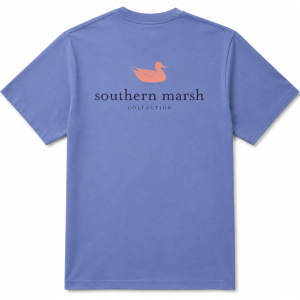 Authentic Tee - Dark Bluebonnet